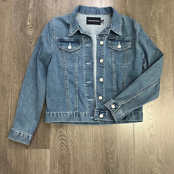 Calvin Klein denim jacket size medium - Picture 1 of 3